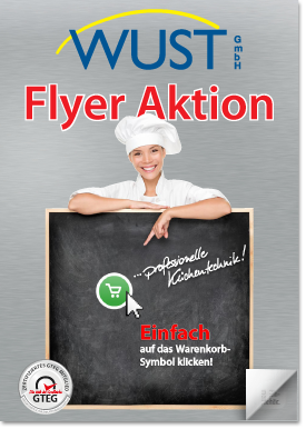 Aktuelle Flyeraktion Sonderpreise Gastroflyer